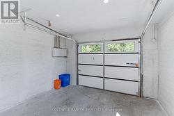 Oversized Single Car Garage. -