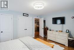 Primary Bedroom with Two Double Closets -