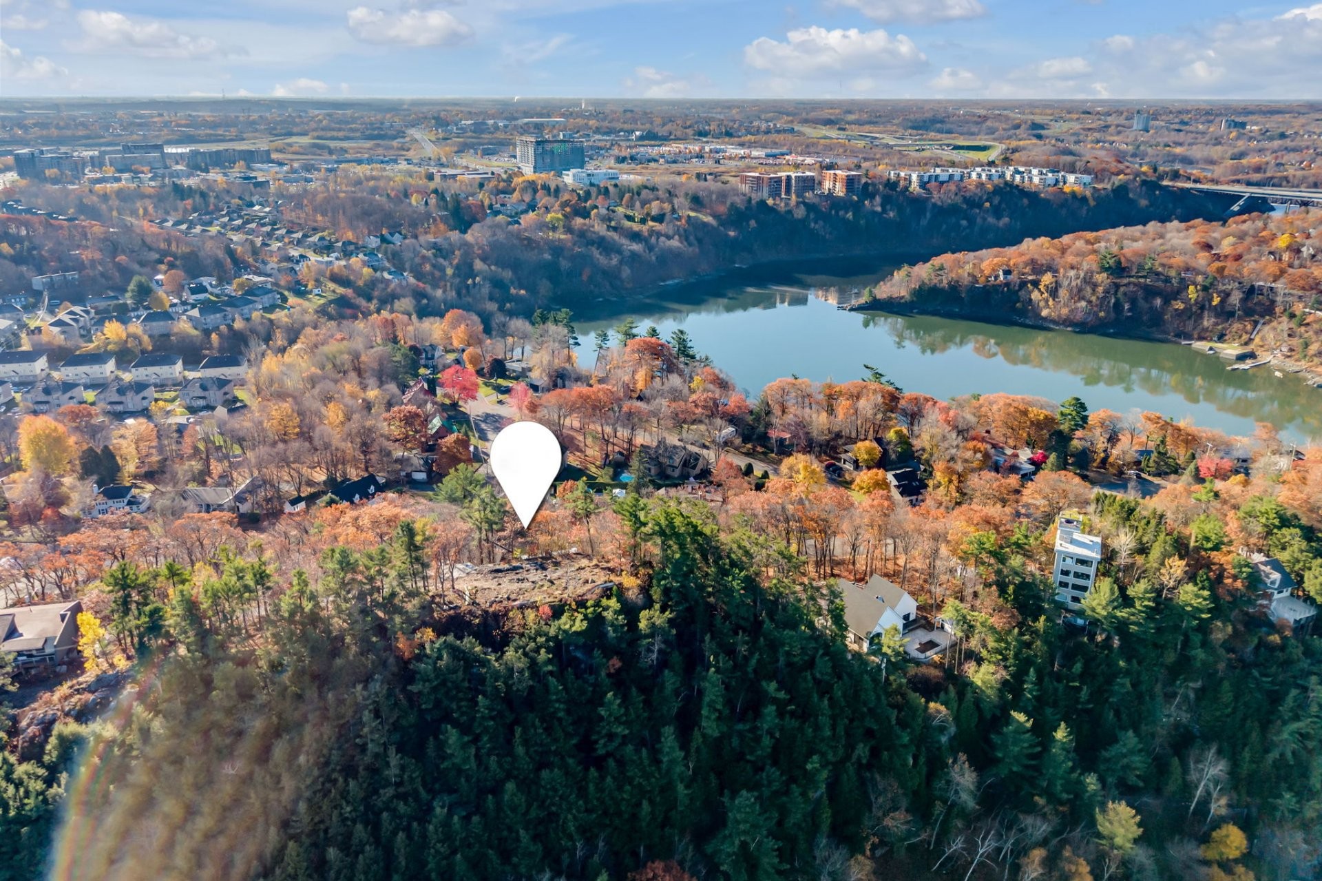 Photo aérienne - 1325 Rue De La Montagnaise, Lévis (Les Chutes-De-La-Chaudière-Est), QC