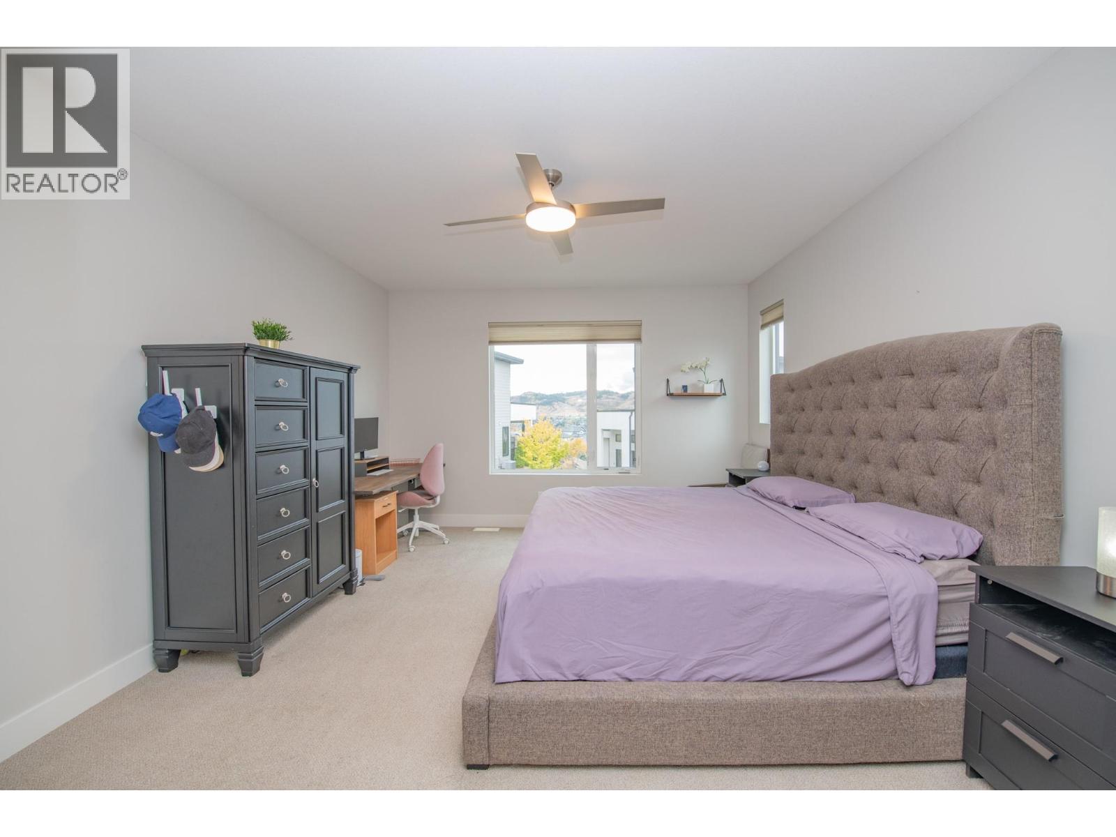 Master Bedroom - 900 Mt. Ida Drive Unit# 23, Vernon, BC - Indoor Photo Showing Bedroom