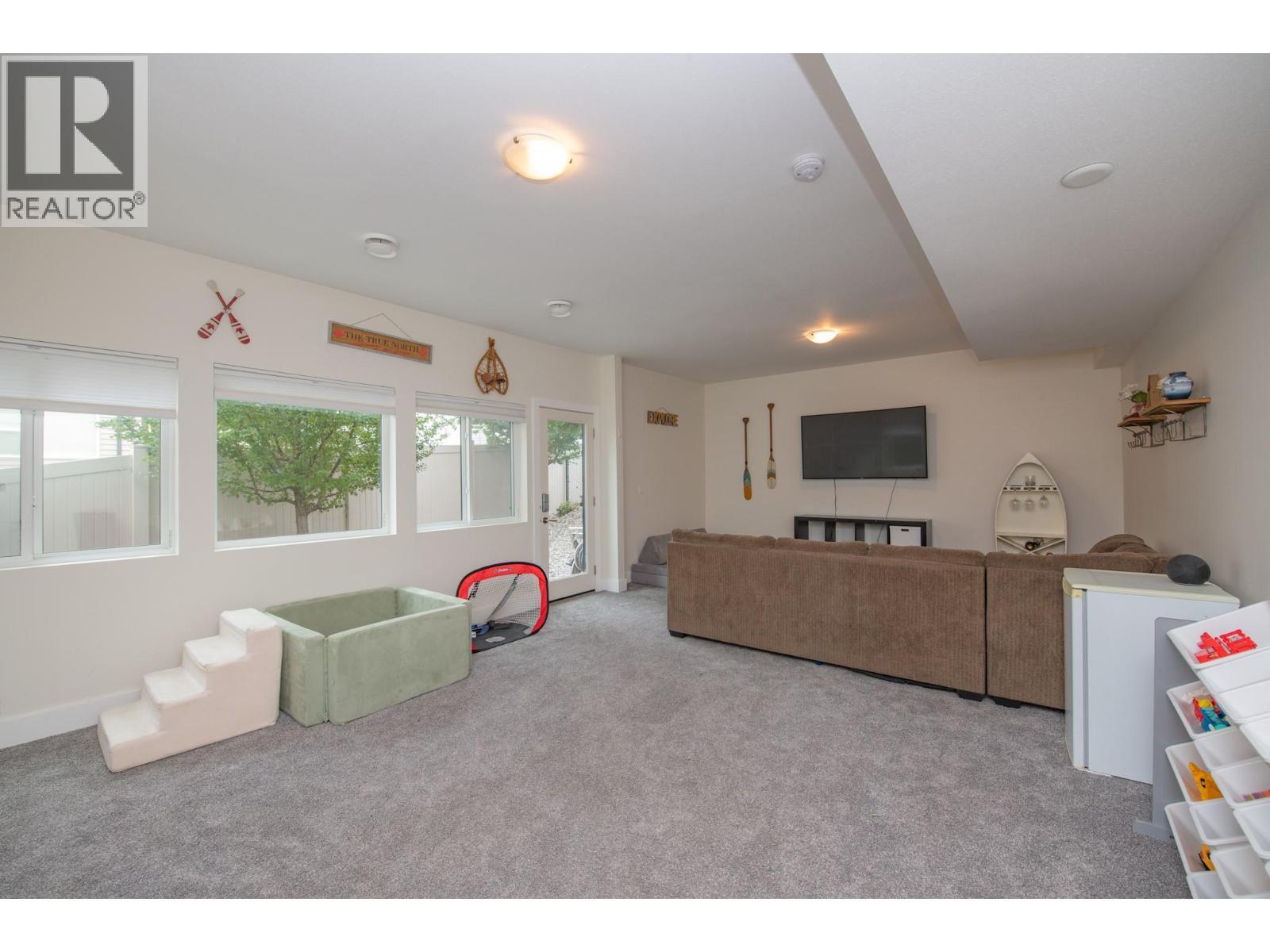 Family room on lower - 900 Mt. Ida Drive Unit# 23, Vernon, BC - Indoor