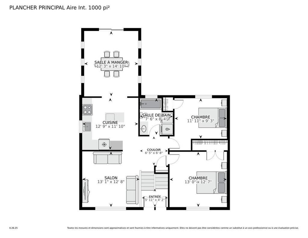 Plan (croquis) - 311 Rue Lauzanne, Saint-Eustache, QC - Other