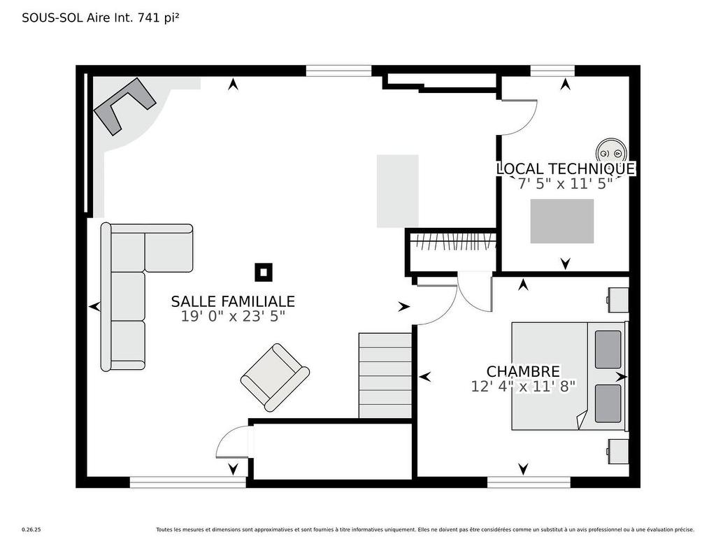 Plan (croquis) - 311 Rue Lauzanne, Saint-Eustache, QC - Other
