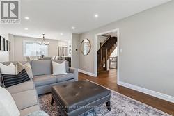 Living Room, Hardwood Floors -