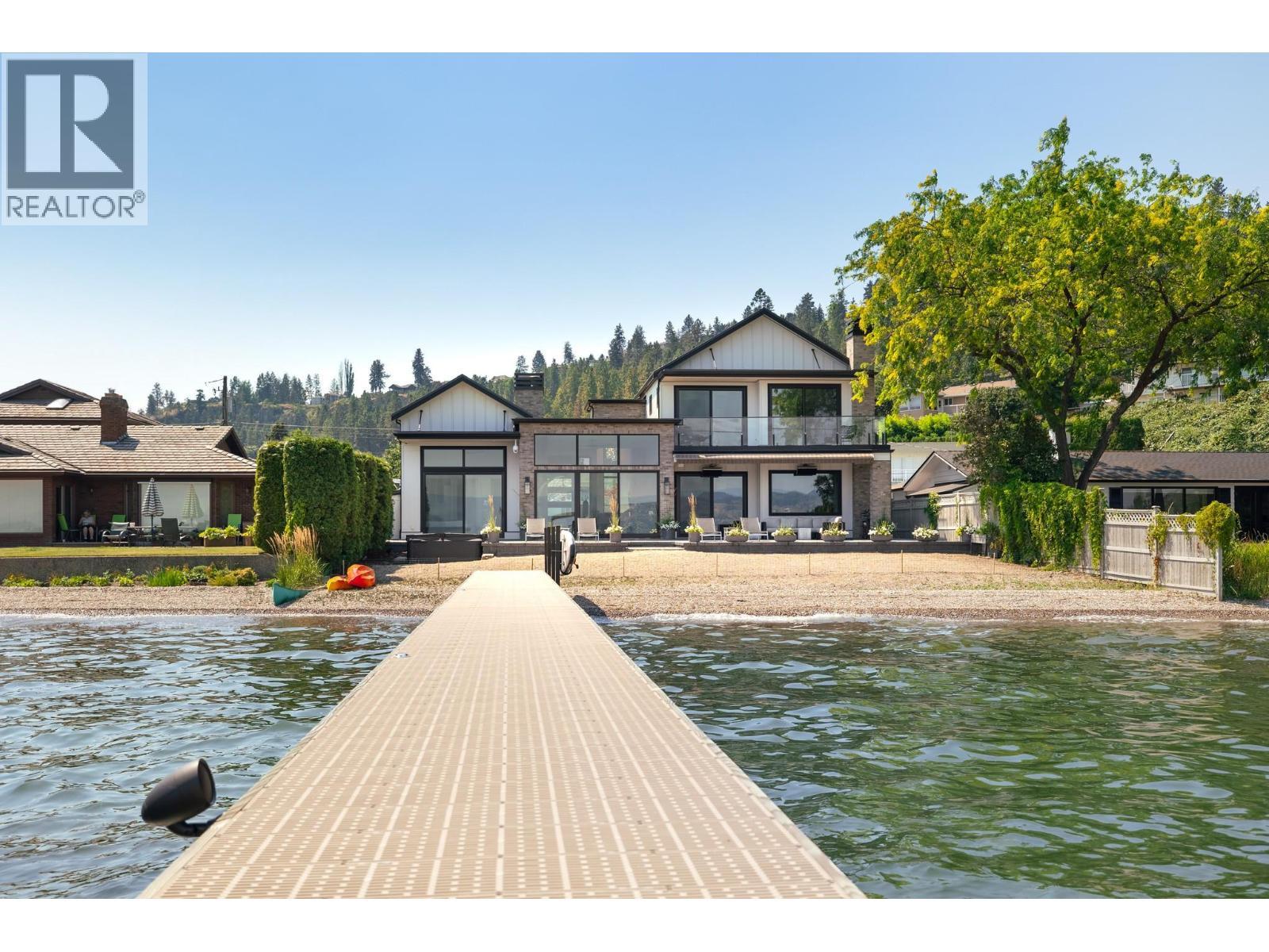 2641 Casa Loma Road, West Kelowna, BC - Outdoor With Body Of Water With Deck Patio Veranda