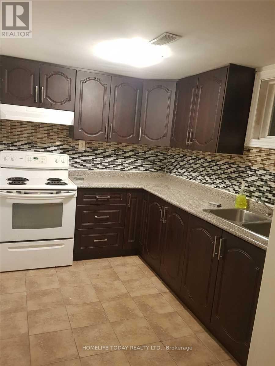 Bsmt - 1616 Mcbrady Crescent, Pickering, ON - Indoor Photo Showing Kitchen With Double Sink