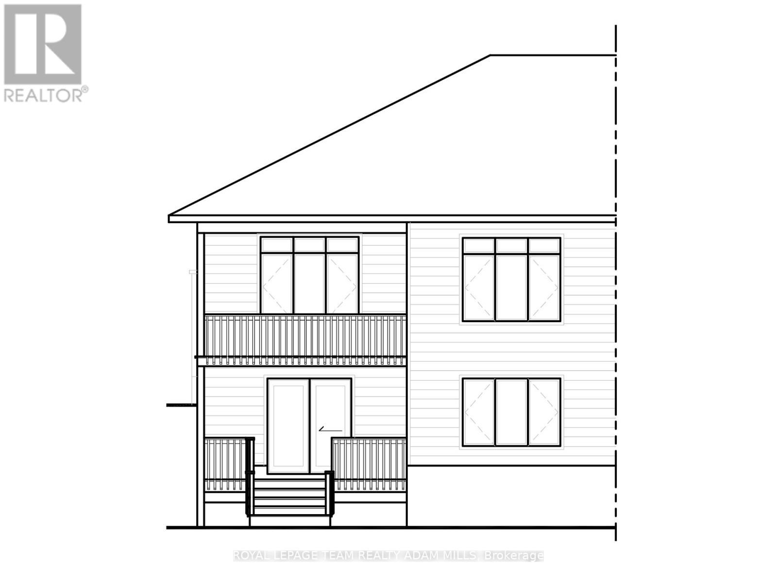 \"Leeds\" Model - Rear (Under Construction) - 2 - 1104 A Moore Street, Brockville, ON - Other