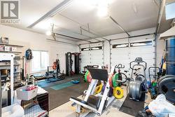 double car heated garage -