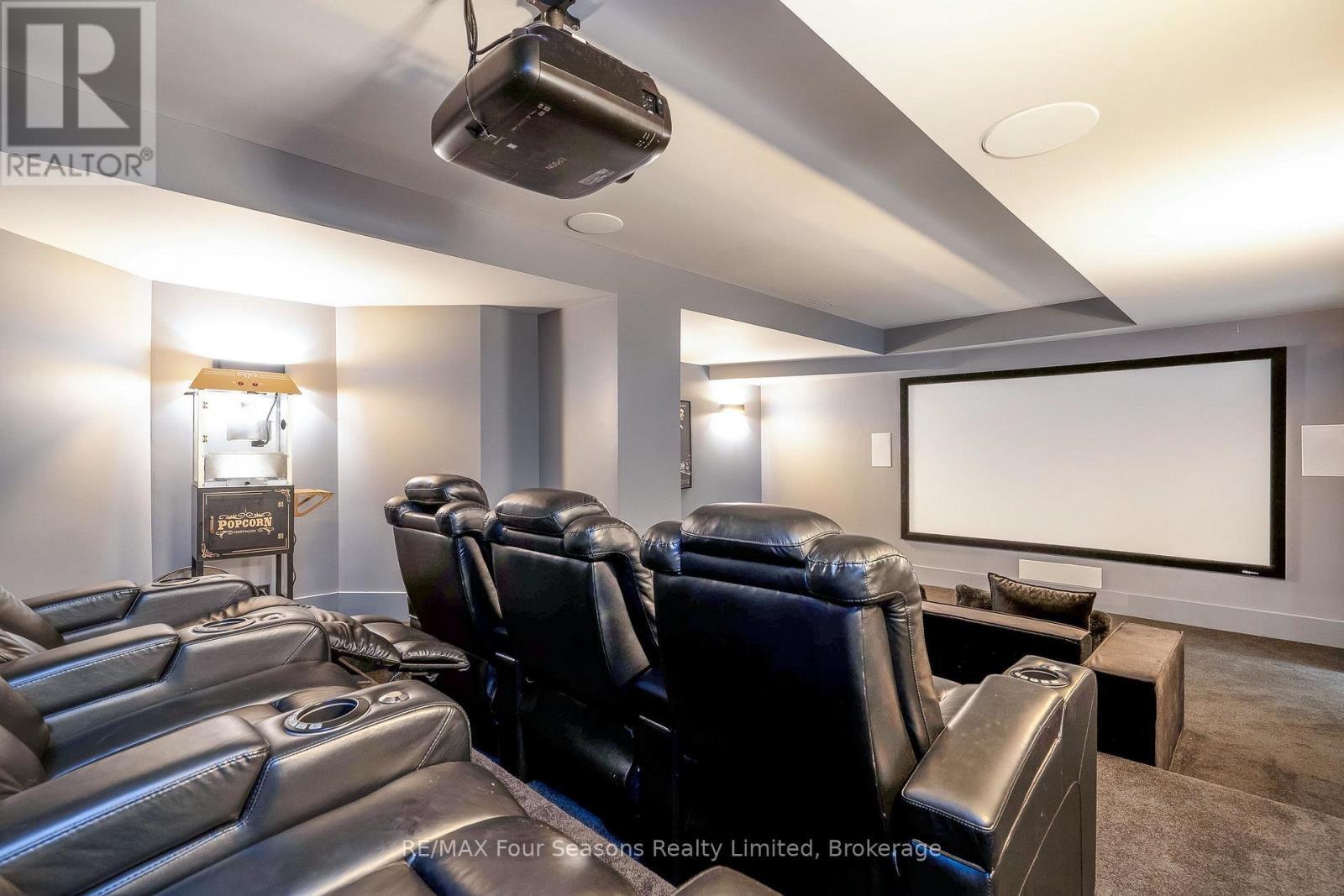 Theater -lower - 149 Aspen Way, Blue Mountains, ON - Indoor Photo Showing Other Room