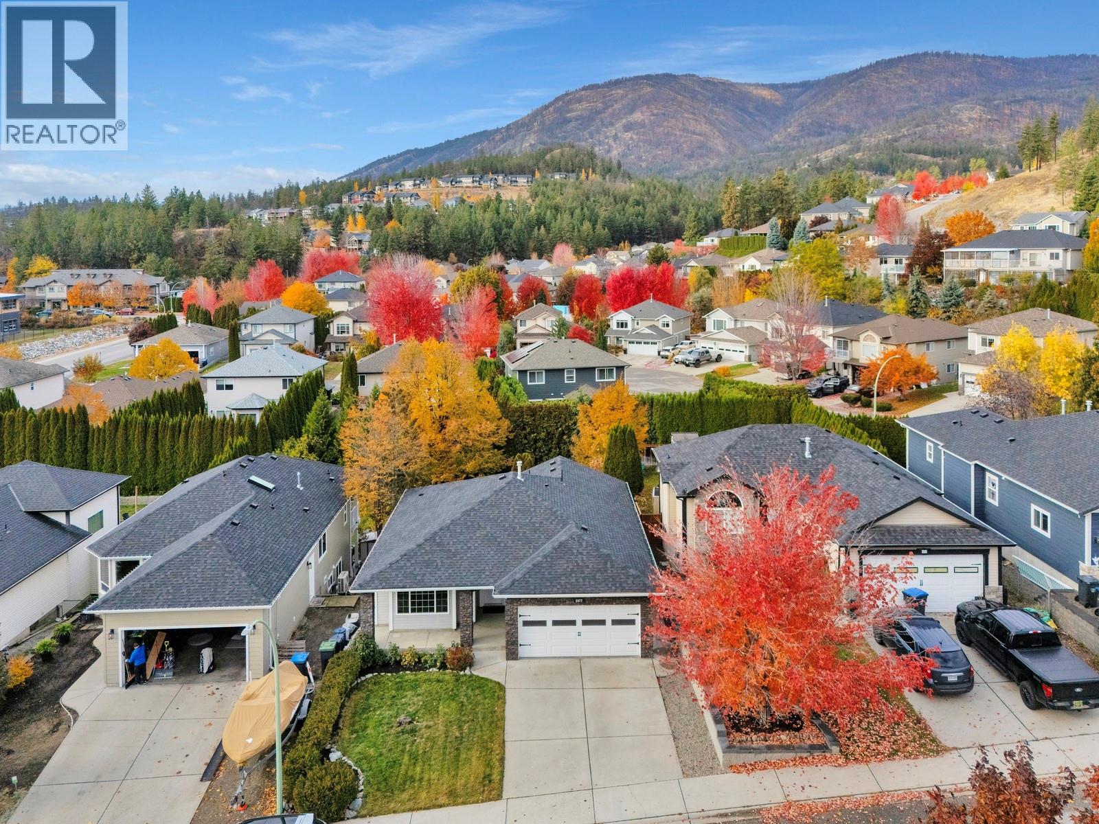 2077 Rosefield Drive, West Kelowna, BC - Outdoor With View