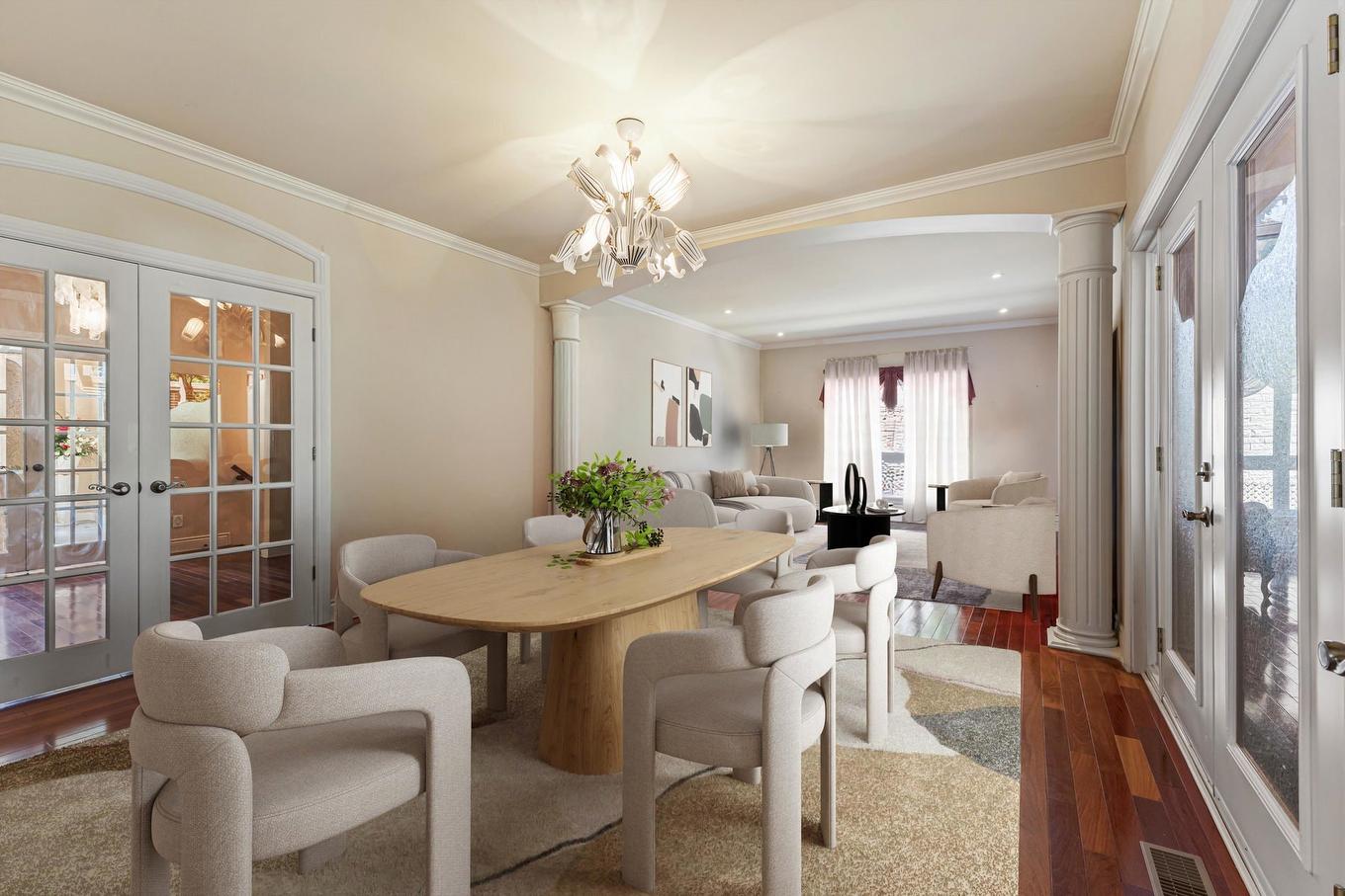 Living room - 12241 Av. Du Beau-Bois, Montréal (Ahuntsic-Cartierville), QC - Indoor Photo Showing Dining Room