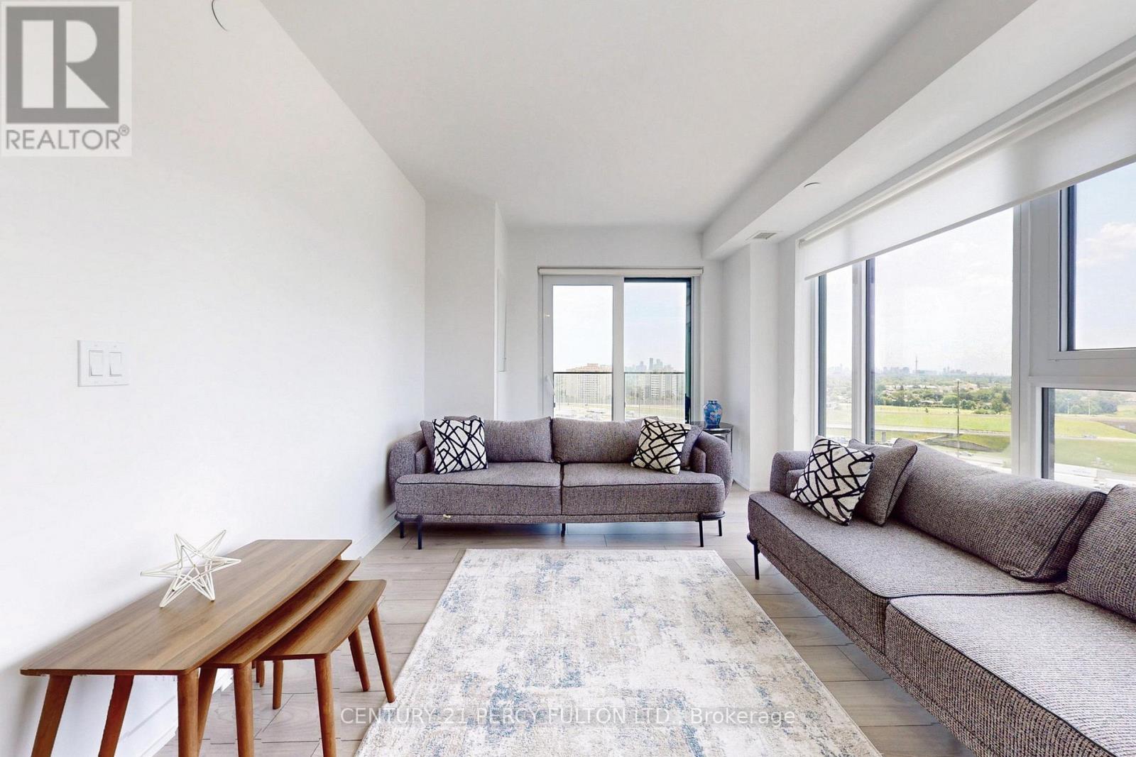 1305 - 8 Tippett Road, Toronto, ON - Indoor Photo Showing Living Room