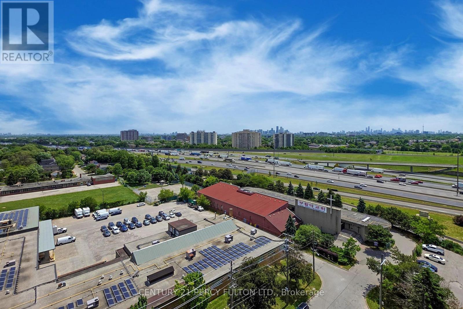 1305 - 8 Tippett Road, Toronto, ON - Outdoor With View