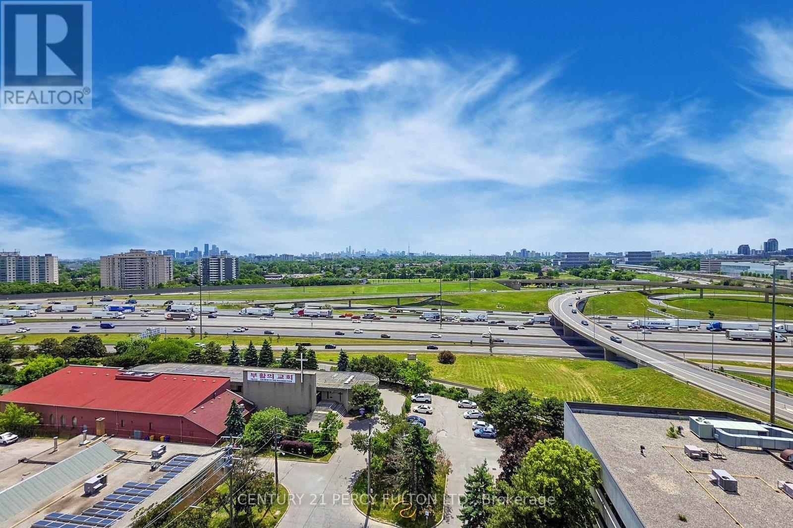 1305 - 8 Tippett Road, Toronto, ON - Outdoor With View