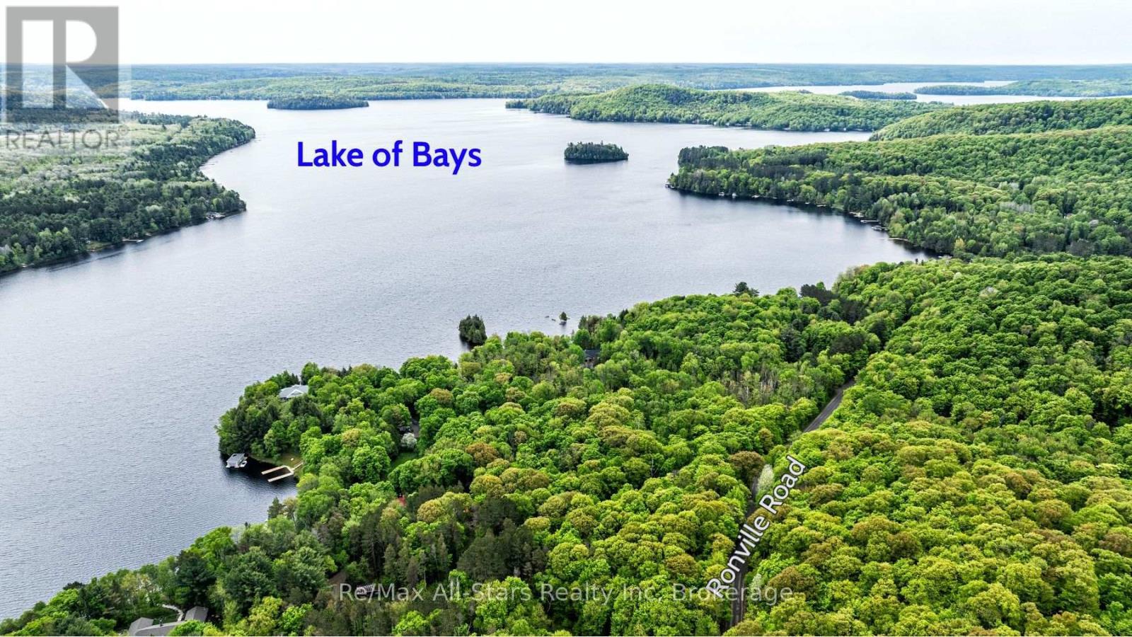 1028 Ronville Road, Lake Of Bays (Franklin), ON - Outdoor With Body Of Water With View
