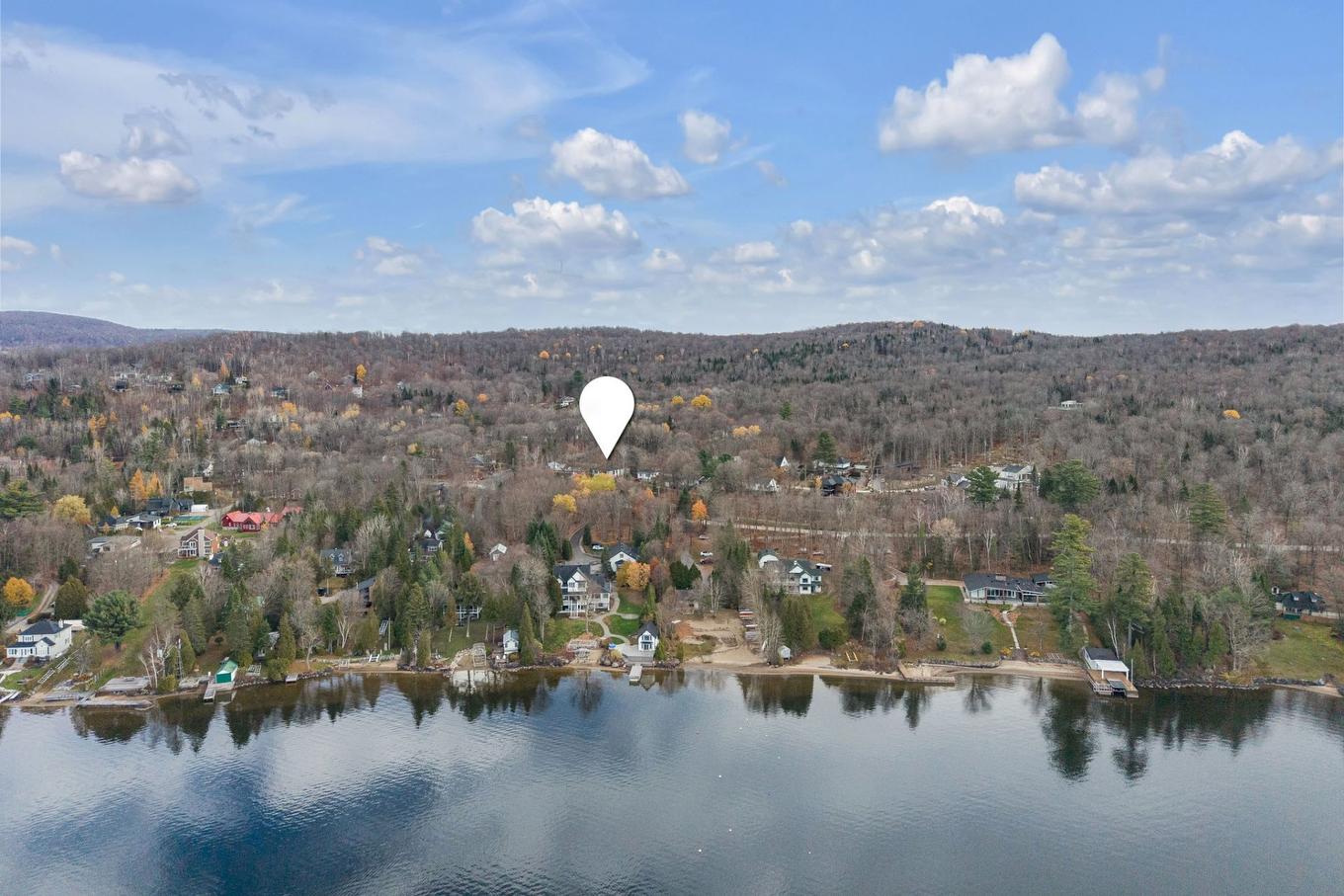 Aerial photo - 3 Rue Des Tilleuls, Fossambault-Sur-Le-Lac, QC - Outdoor With Body Of Water With View