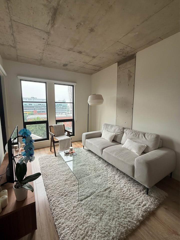 Living room - 916-650 Rue Wellington, Montréal (Ville-Marie), QC - Indoor Photo Showing Living Room