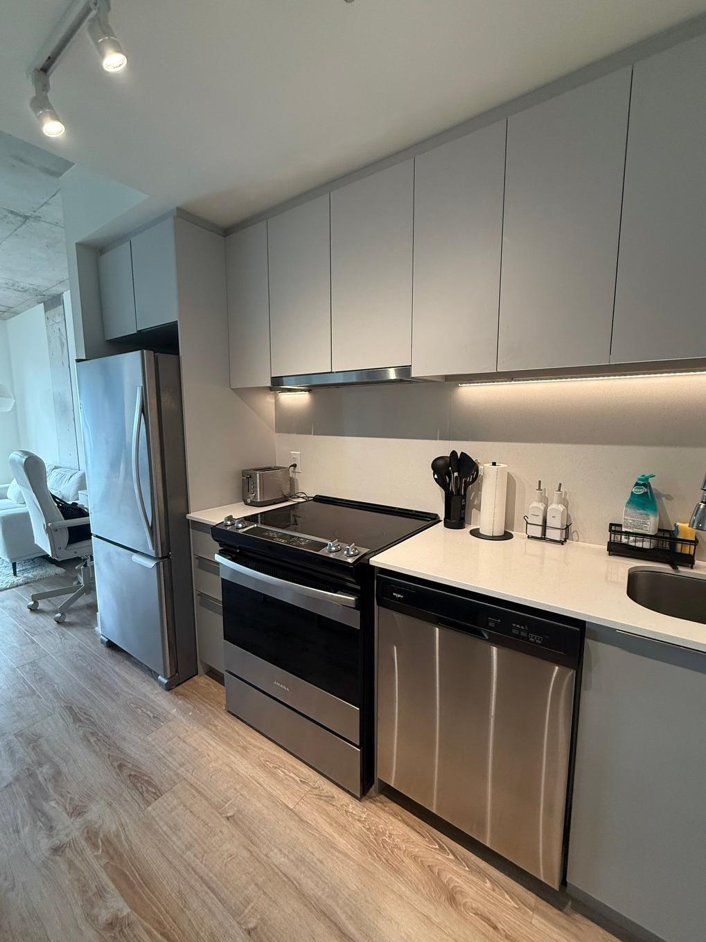 Kitchen - 916-650 Rue Wellington, Montréal (Ville-Marie), QC - Indoor Photo Showing Kitchen