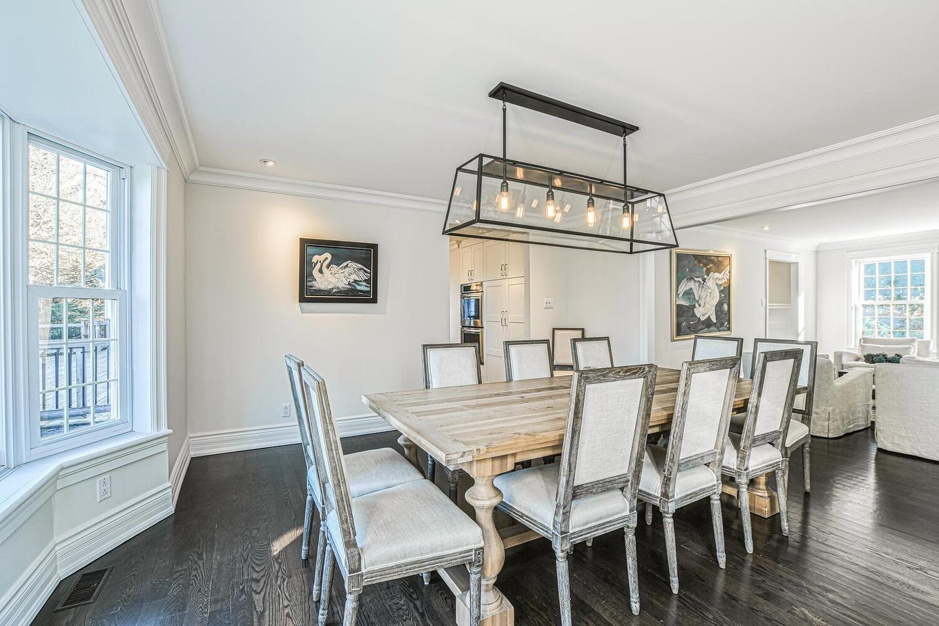 Salle à manger - 135 Ch. Fournel, Sainte-Anne-Des-Lacs, QC - Indoor Photo Showing Dining Room