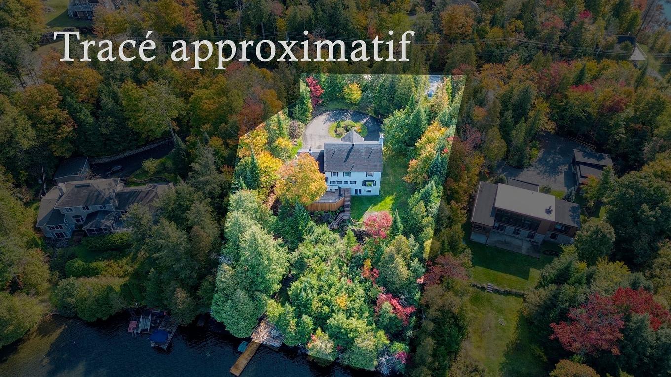 Photo aérienne - 135 Ch. Fournel, Sainte-Anne-Des-Lacs, QC - Outdoor With View