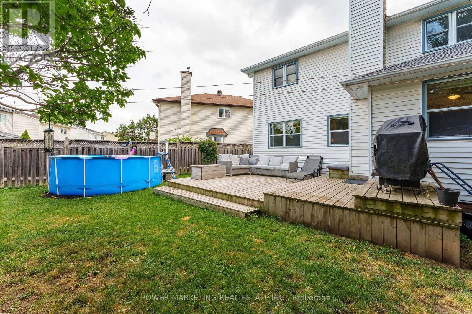 1809 Chopin Place, Ottawa, ON - Outdoor With Above Ground Pool With Deck Patio Veranda With Exterior