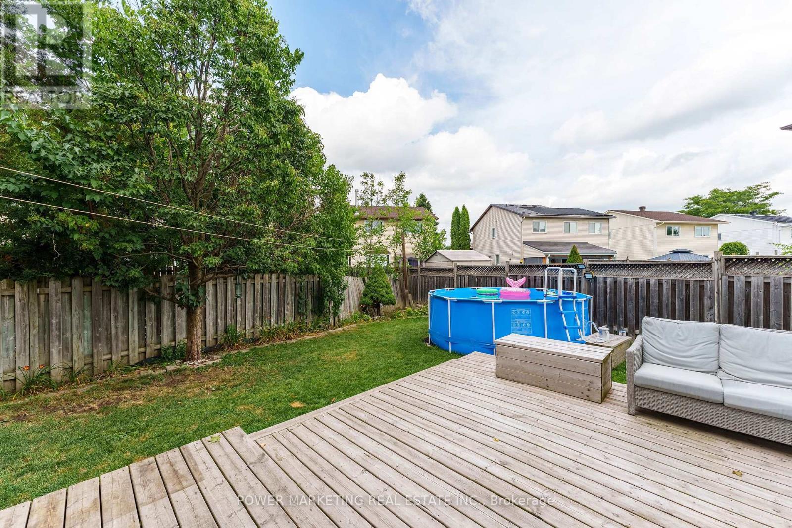 1809 Chopin Place, Ottawa, ON - Outdoor With Above Ground Pool With Deck Patio Veranda With Backyard