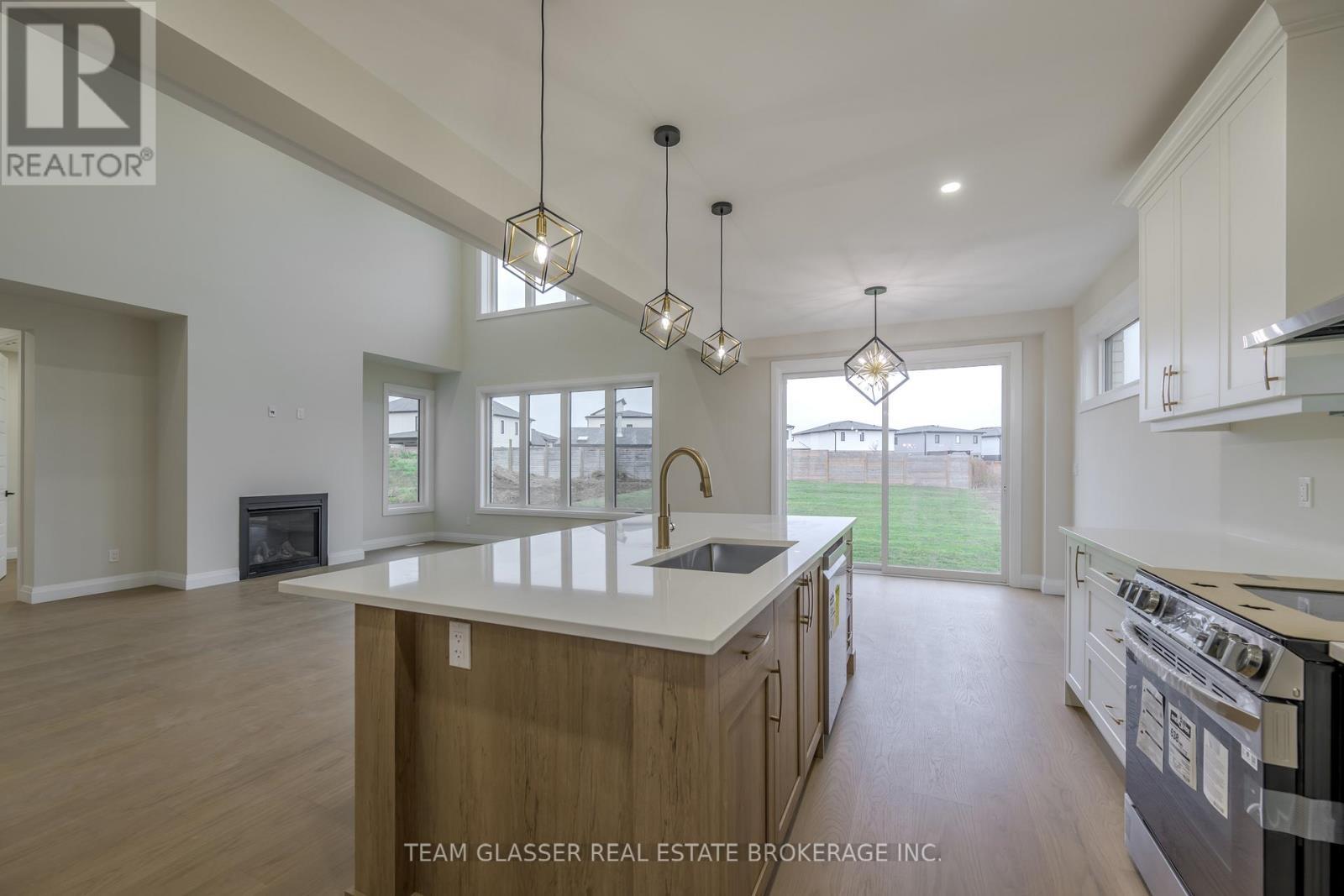 Lot 17 - 71 Dearing Drive, South Huron (Stephen), ON - Indoor Photo Showing Kitchen With Upgraded Kitchen