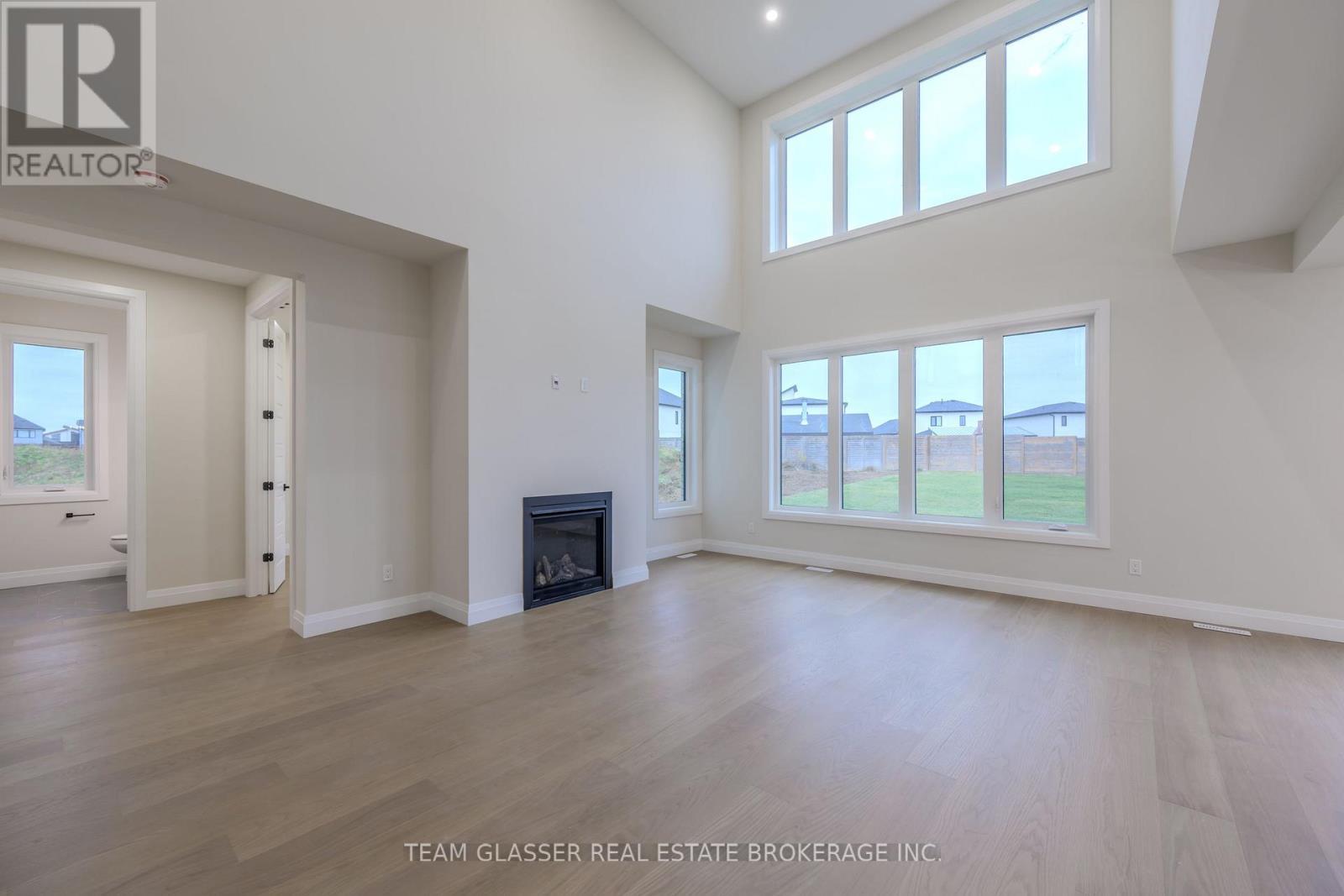 Lot 17 - 71 Dearing Drive, South Huron (Stephen), ON - Indoor With Fireplace