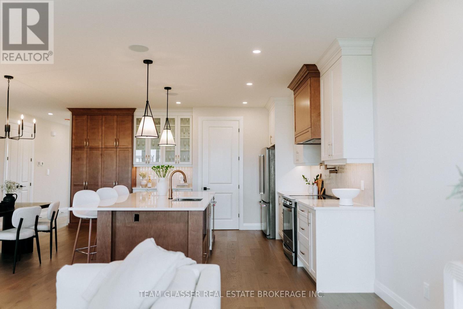Lot 17 - 71 Dearing Drive, South Huron (Stephen), ON - Indoor Photo Showing Kitchen With Upgraded Kitchen
