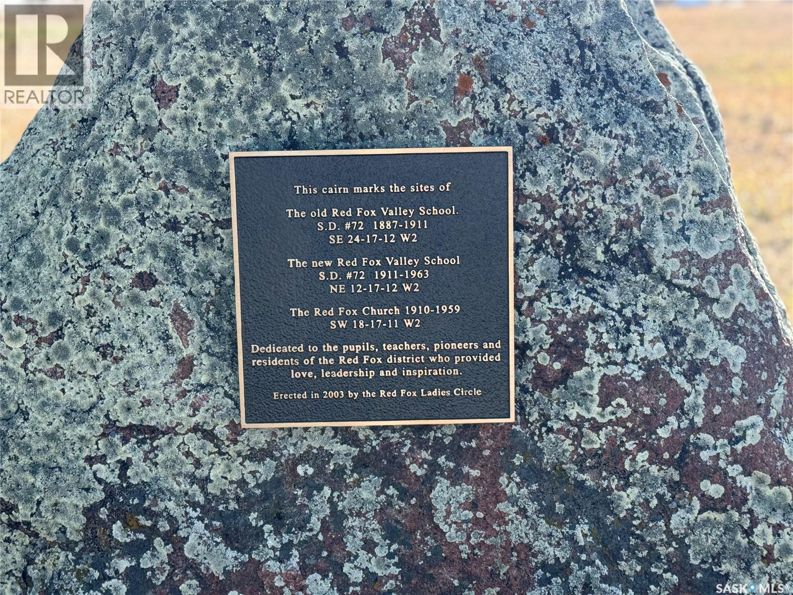 Red Fox School Acreage, Indian Head Rm No. 156, SK