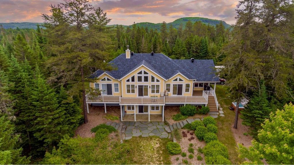 Face arrière - 61 Rue Éliette, Saint-Côme, QC - Outdoor With Deck Patio Veranda With Facade