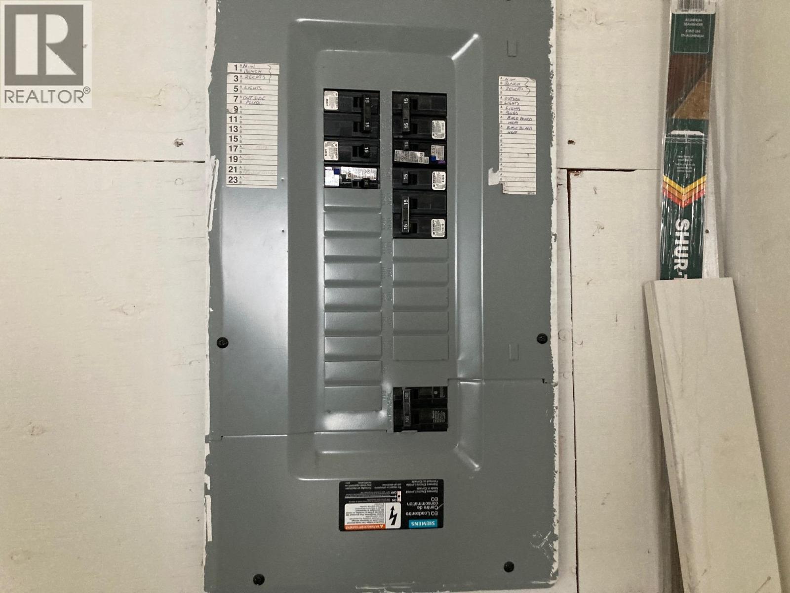 panel in garage - 1510 Trans Canada Highway Unit# 63, Sorrento, BC