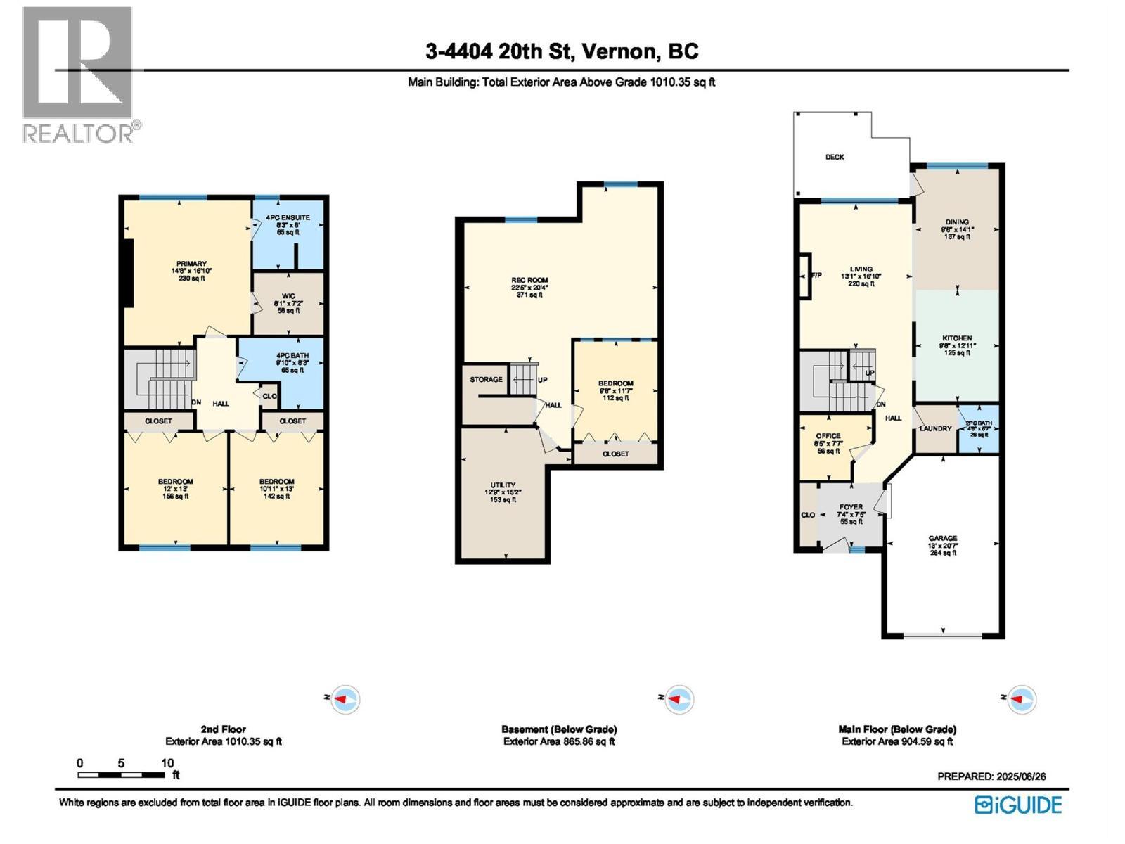 Floor Plan - 4404 20 Street Unit# 3, Vernon, BC - Other