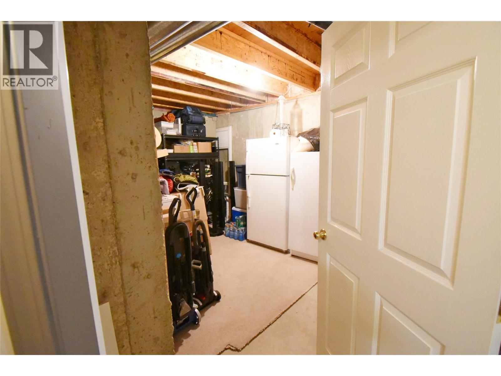 Storage/Utility room - 4404 20 Street Unit# 3, Vernon, BC - Indoor Photo Showing Basement