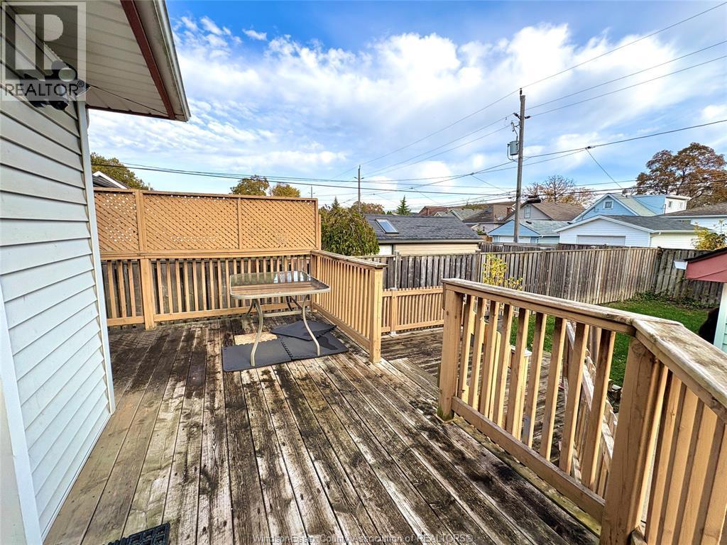 1794 Gladstone Unit# Back, Windsor, ON - Outdoor With Deck Patio Veranda With Exterior