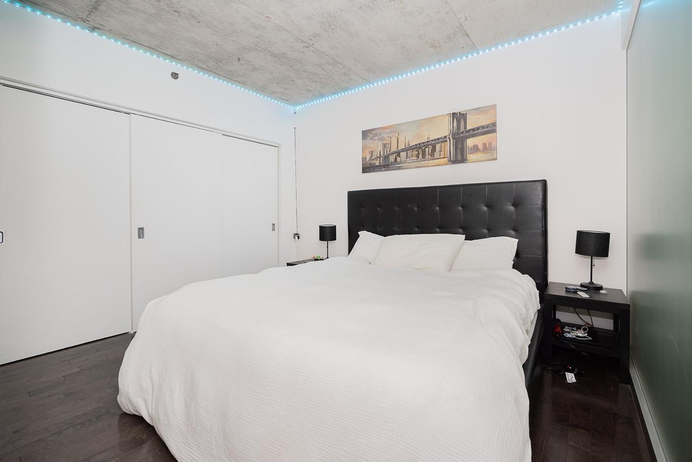 Chambre à coucher principale - 301-185 Rue Du Séminaire, Montréal (Le Sud-Ouest), QC - Indoor Photo Showing Bedroom