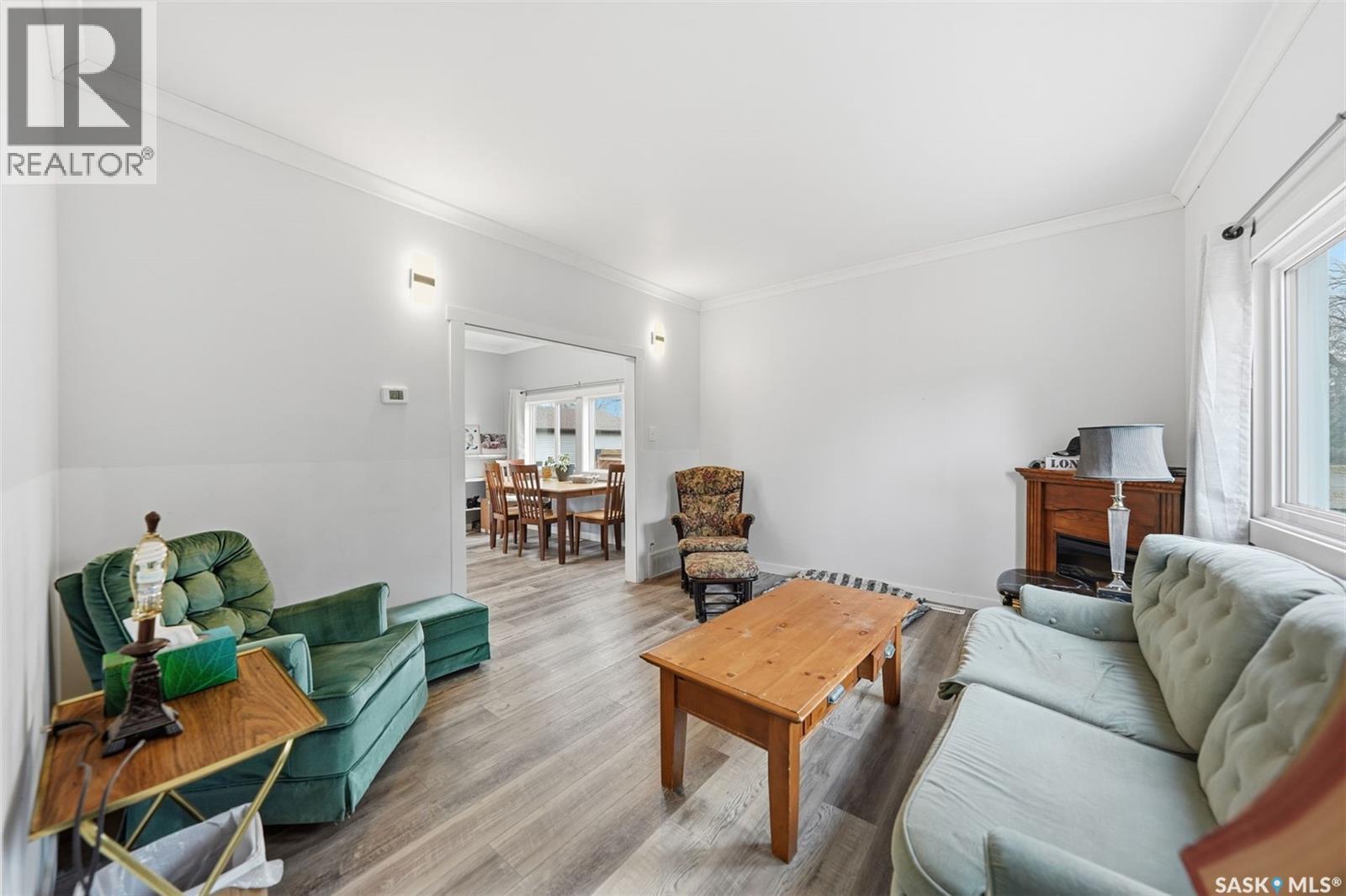 455 Andrew Street, Asquith, SK - Indoor Photo Showing Living Room