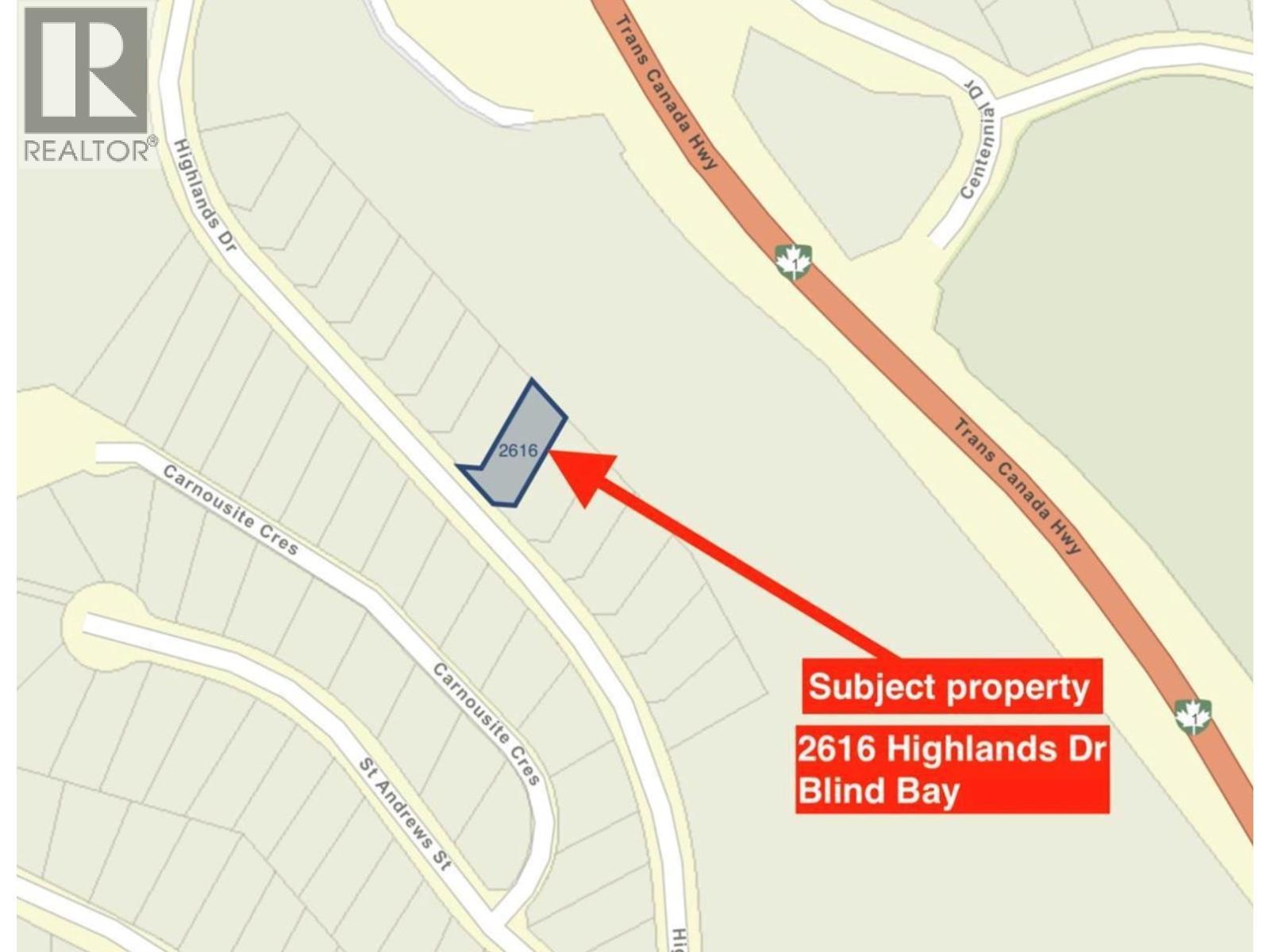 2616 Highland Drive, Blind Bay, BC