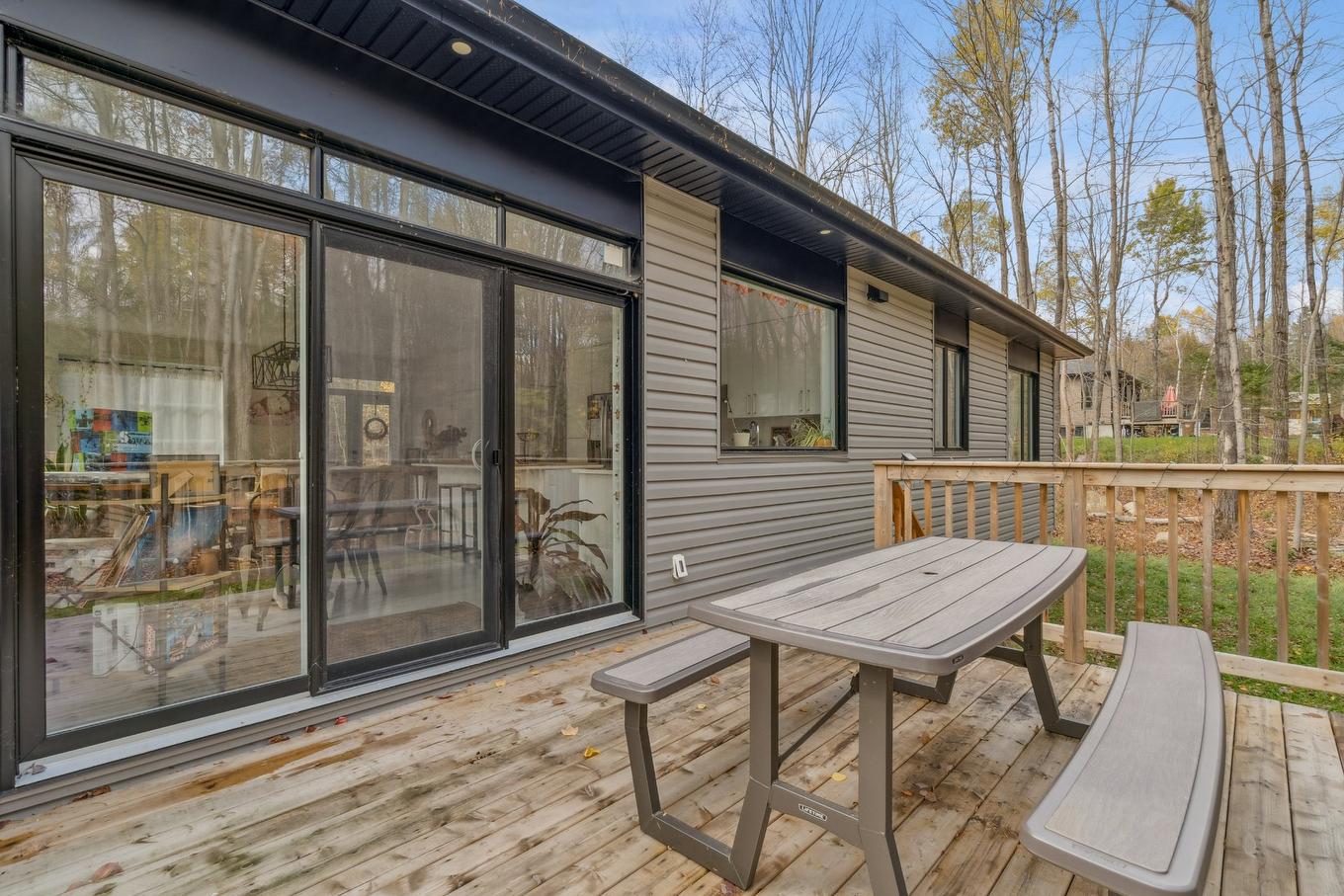 Balcon - 120 Rue Bellefeuille, Saint-Calixte, QC - Outdoor With Deck Patio Veranda With Exterior