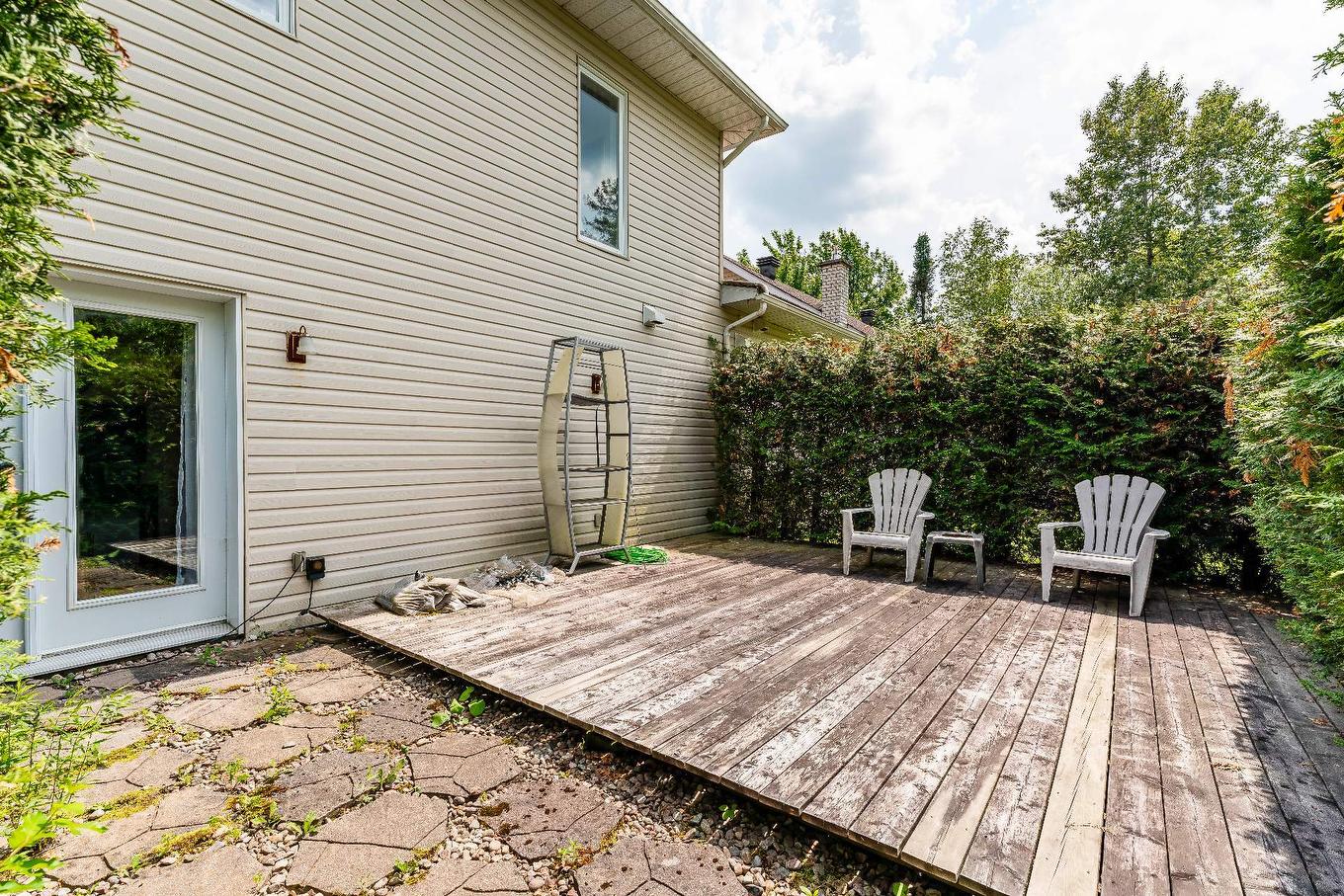 Backyard - 121 Route 216, Stoke, QC - Outdoor With Exterior