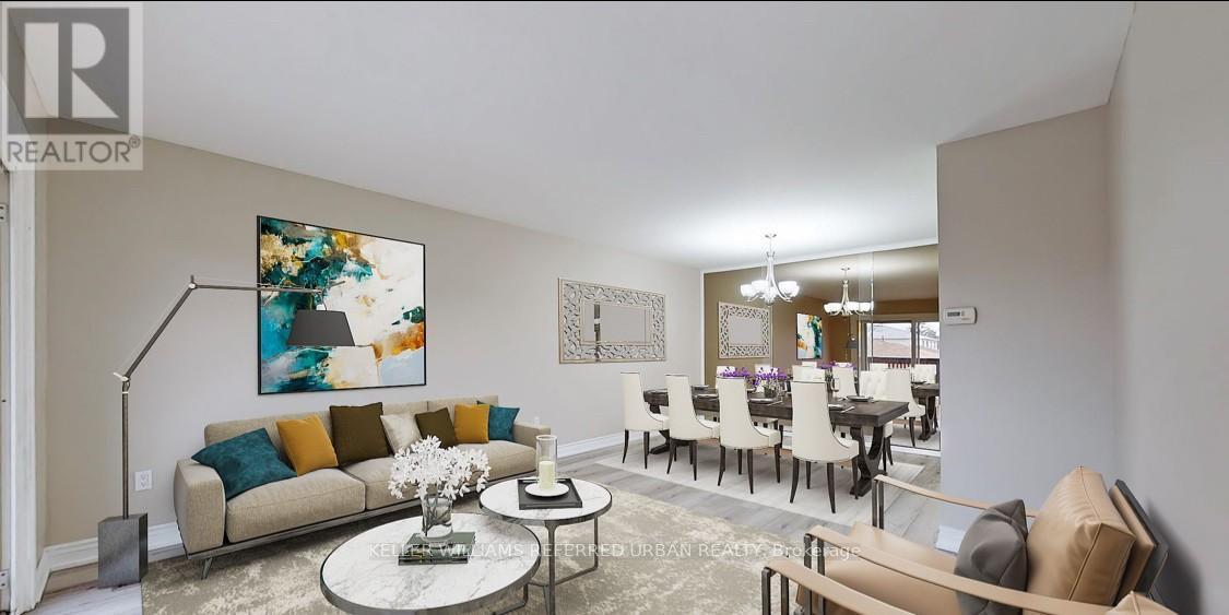 133 Manitou Crescent, Brampton, ON - Indoor Photo Showing Living Room