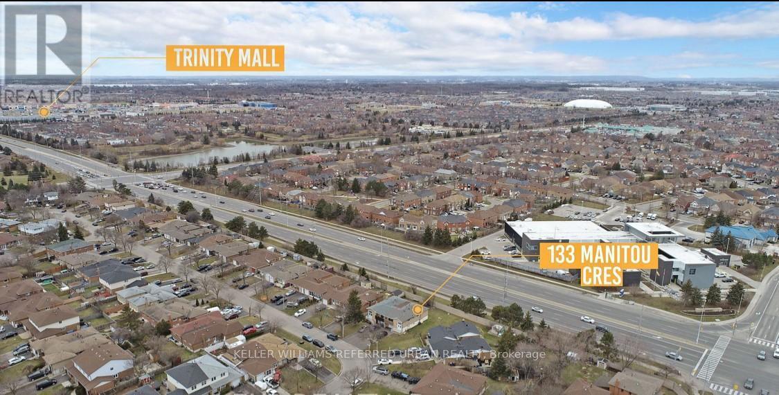 133 Manitou Crescent, Brampton, ON - Outdoor With View