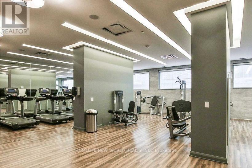 2313 - 155 Yorkville Avenue, Toronto, ON - Indoor Photo Showing Gym Room