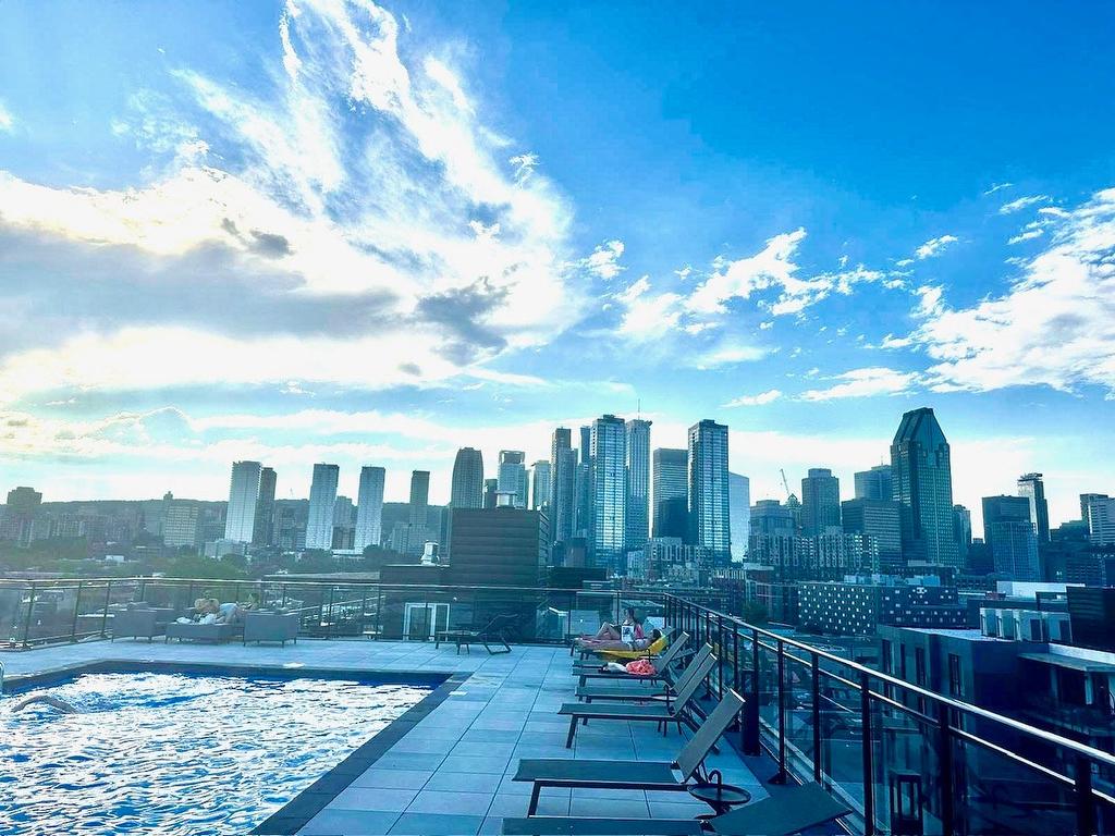 Pool - 426A-1400 Rue Ottawa, Montréal (Le Sud-Ouest), QC - Outdoor With View