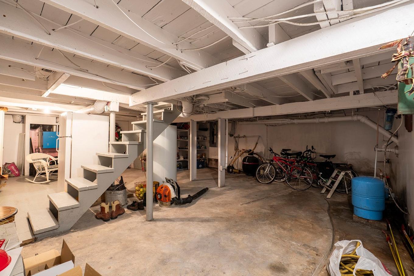 Sous-sol - 250 Av. De L'Église, Saint-Sauveur, QC - Indoor Photo Showing Garage