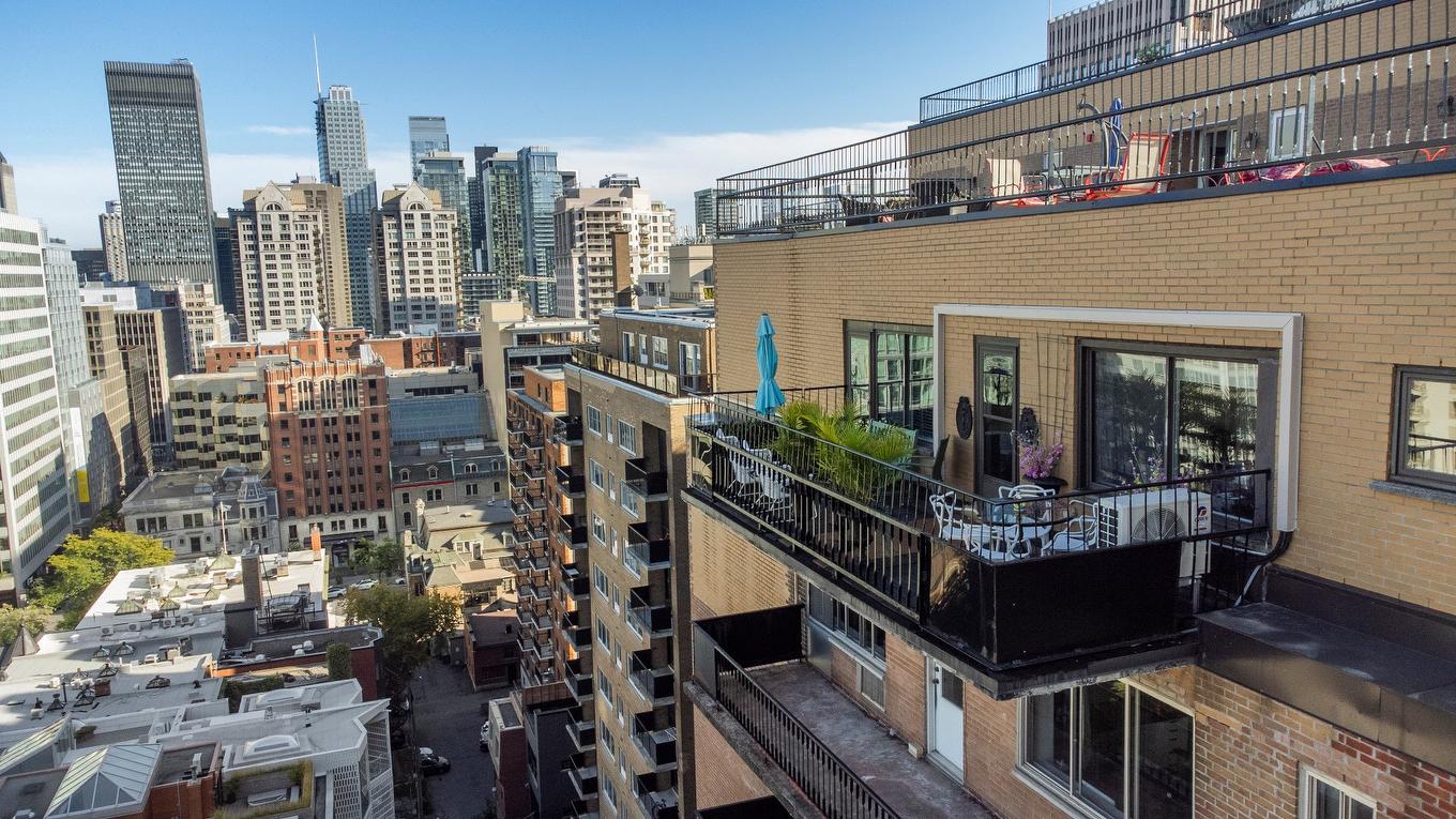 Balcony - 1203-3445 Rue Drummond, Montréal (Ville-Marie), QC