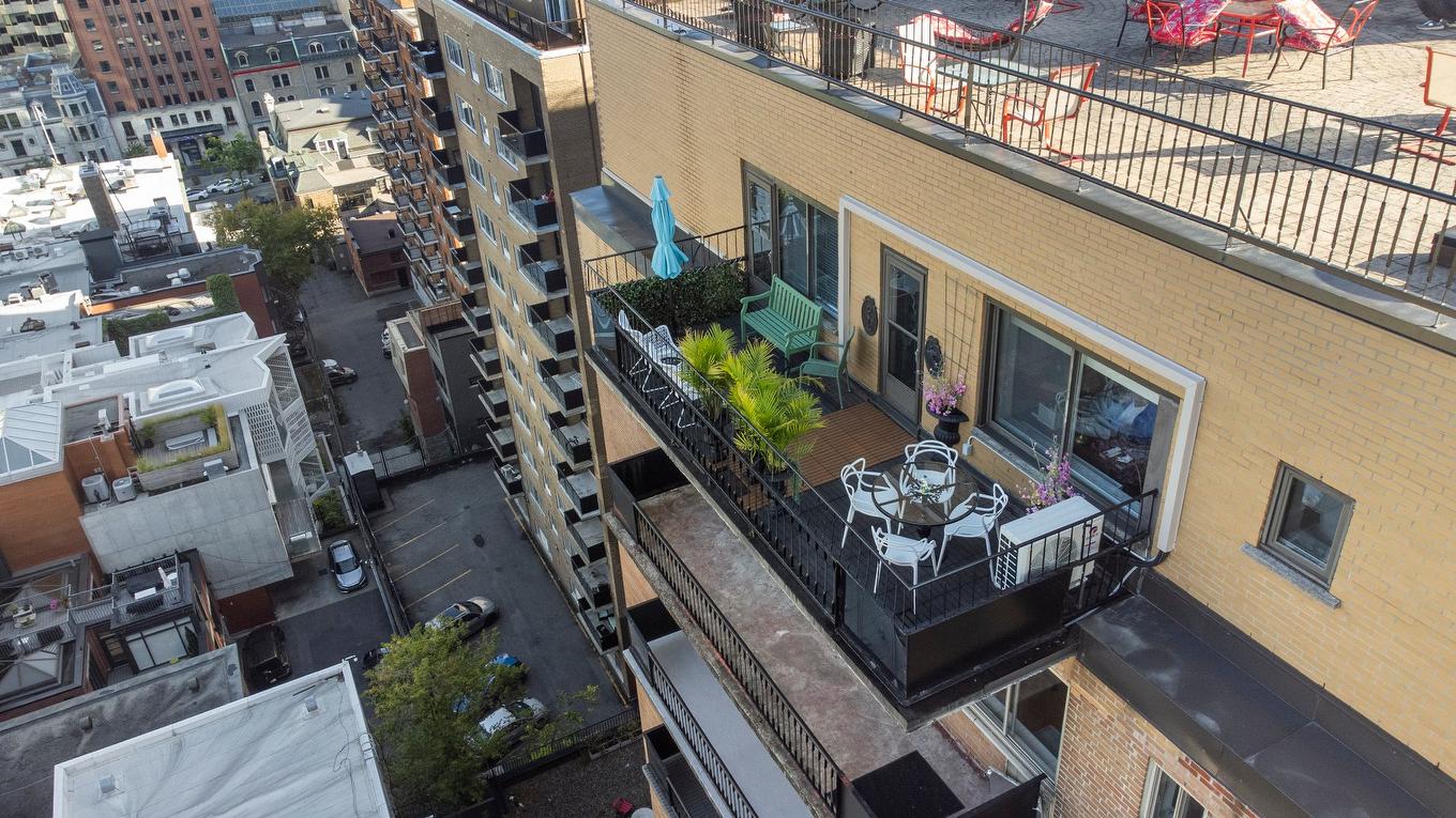 Balcony - 1203-3445 Rue Drummond, Montréal (Ville-Marie), QC