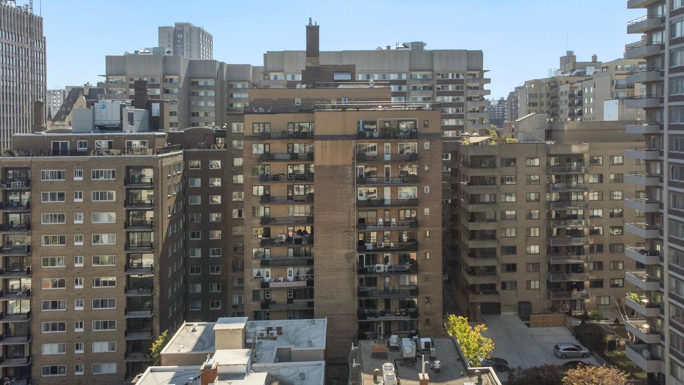 Aerial photo - 1203-3445 Rue Drummond, Montréal (Ville-Marie), QC