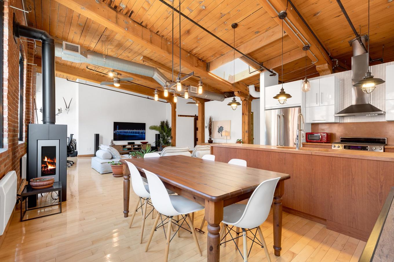 Dining room - 204-3830 Rue St-Ambroise, Montréal (Le Sud-Ouest), QC