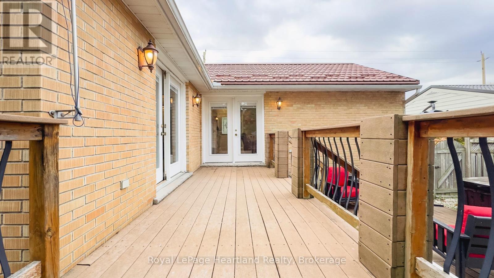 202 St. David Street, West Perth (Mitchell), ON - Outdoor With Deck Patio Veranda With Exterior